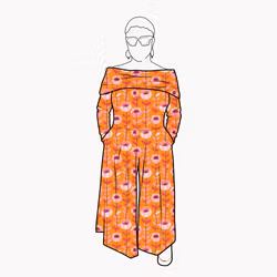 Palazzo Jumpsuit - Retro Orange