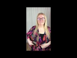 Koi Kaftan med knytband