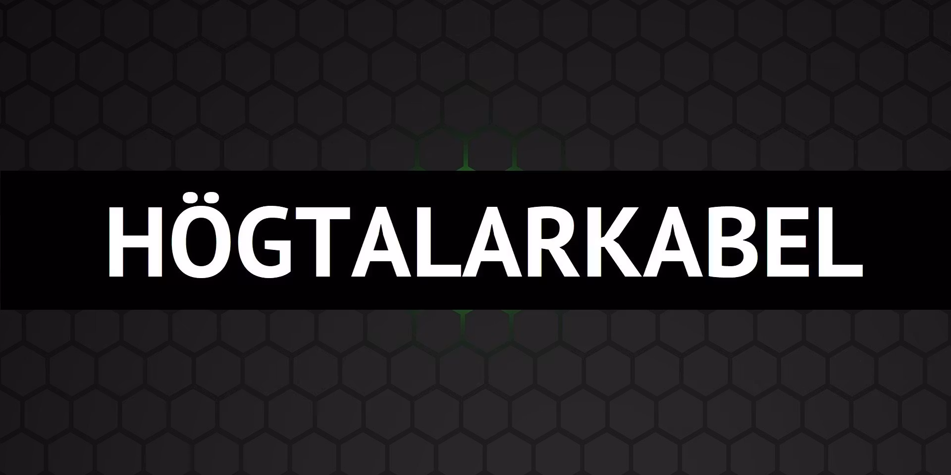 HÖGTALARKABEL - dBakuten Sandviken