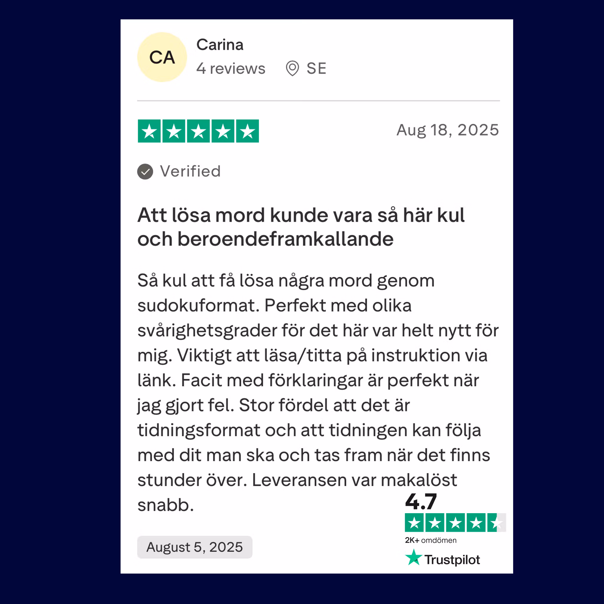 Korsmord Nr 2