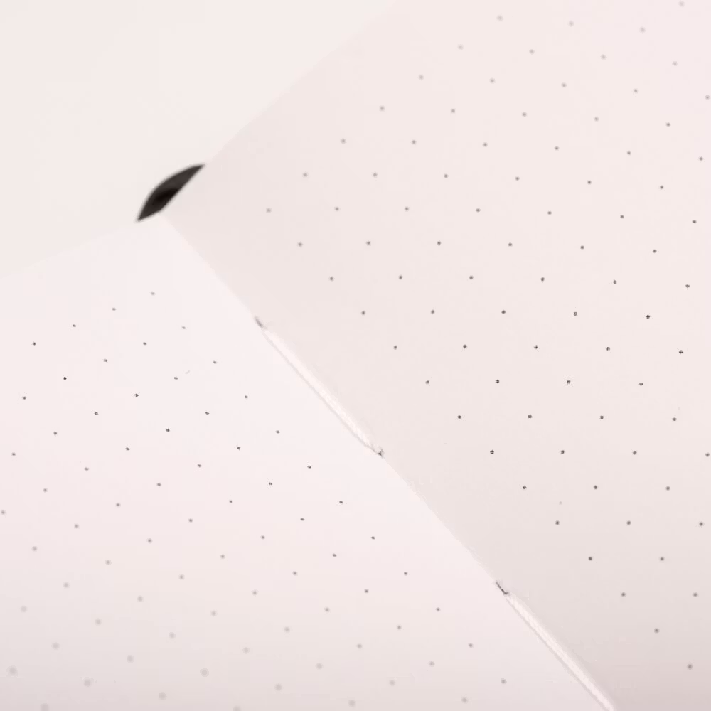 Yop & Tom Dot Grid Journal - Hummingbird Deep Ocean A5