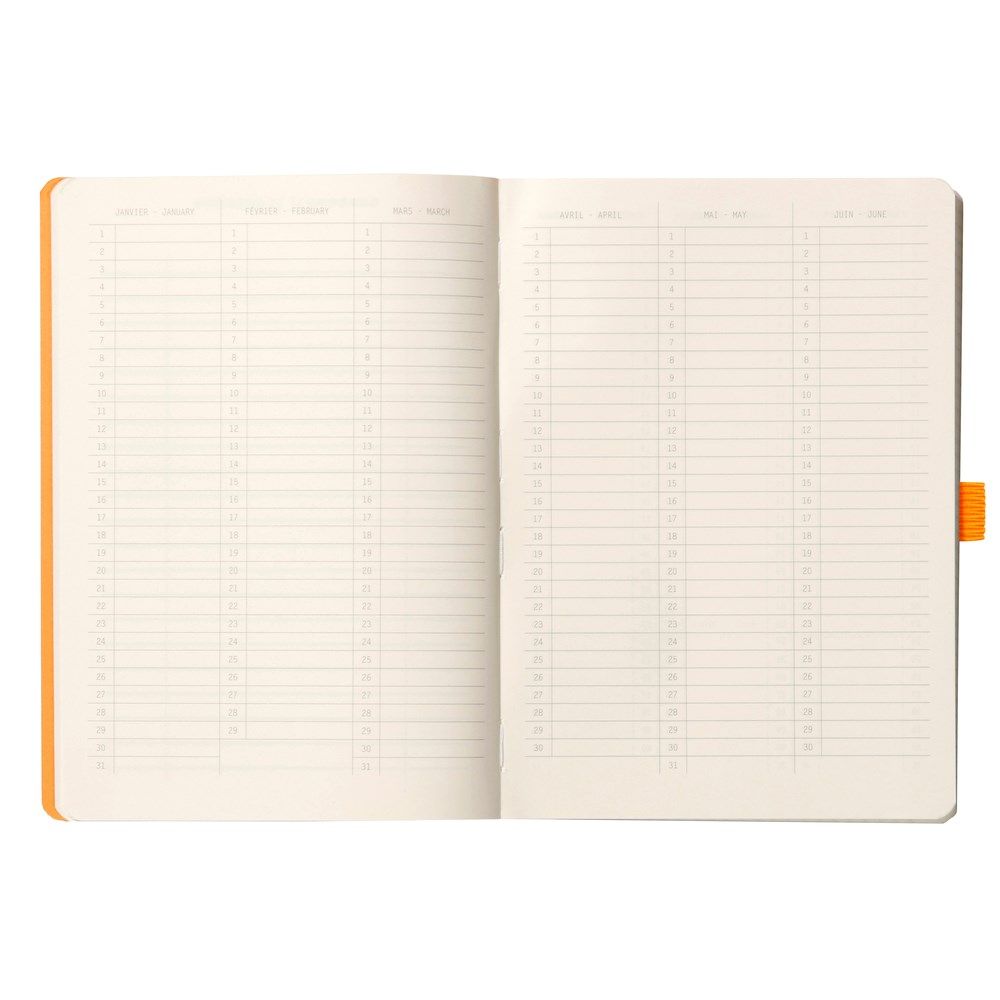 Rhodia GoalBook Dotted Notebook - A5 Aqua