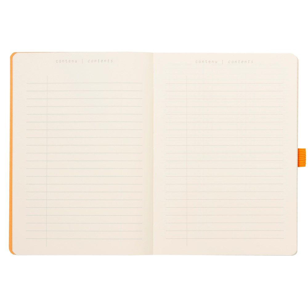 Rhodia GoalBook Dotted Notebook - A5 Chocolate