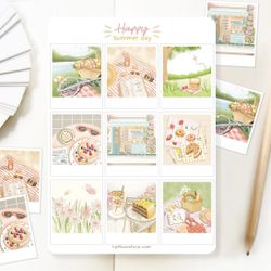 Stickers Lettoon - Happy Summer Day