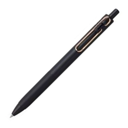 Uni-ball One Rose Gold Clip Black 0.5mm