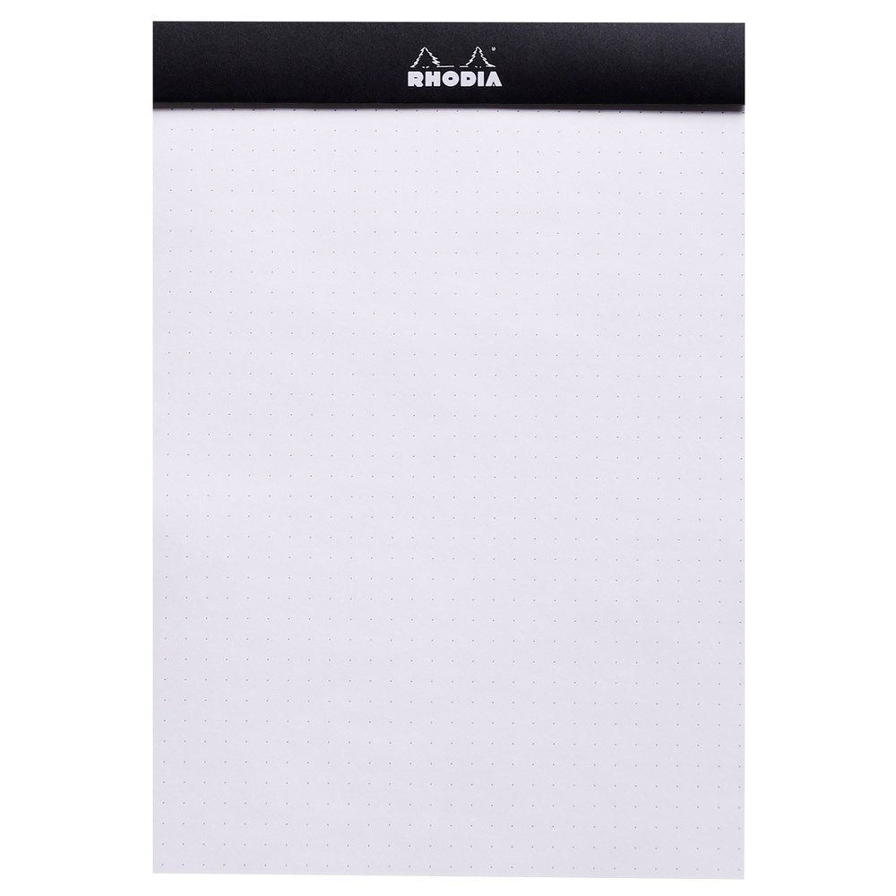 Rhodia Notepad No. 18 dotted - A4 Black