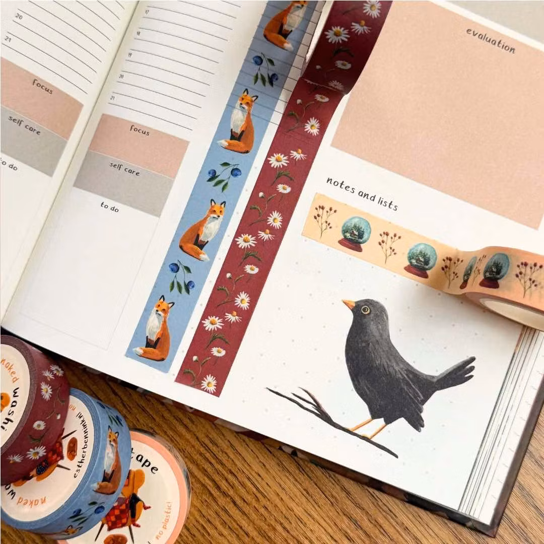 Washi Tape Esther Bennink - Kamomill