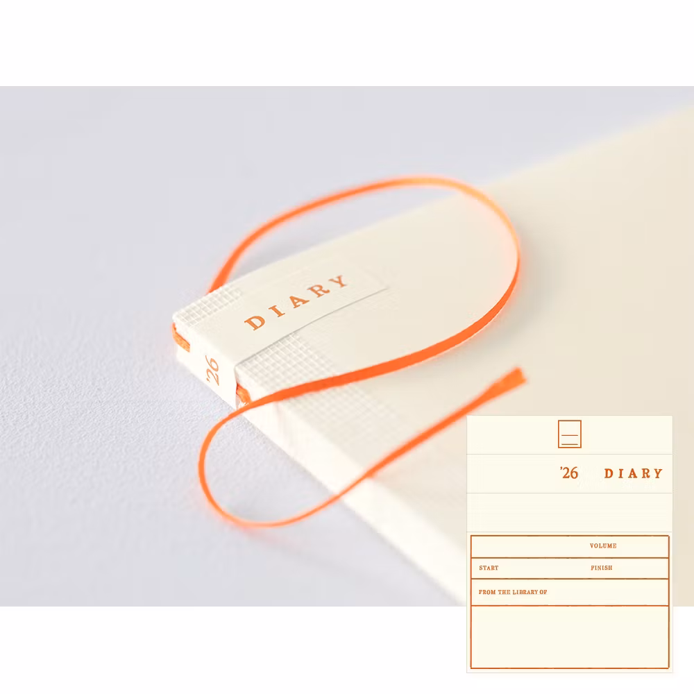 MD Notebook Diary B6 Slim 2027
