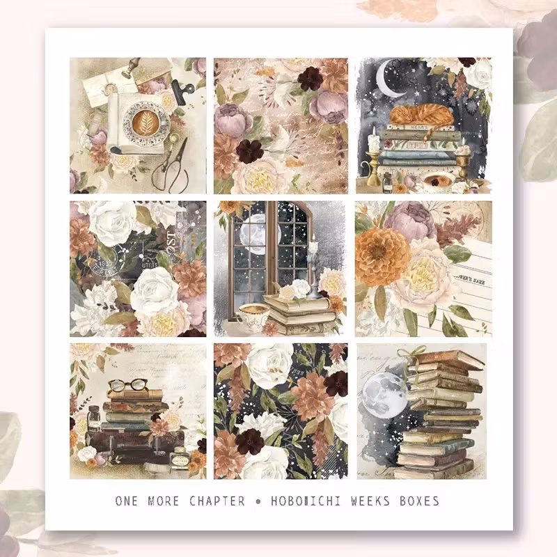Hello Petite Paper Stickers (Hobo Weeks) - Autumnal Stroll