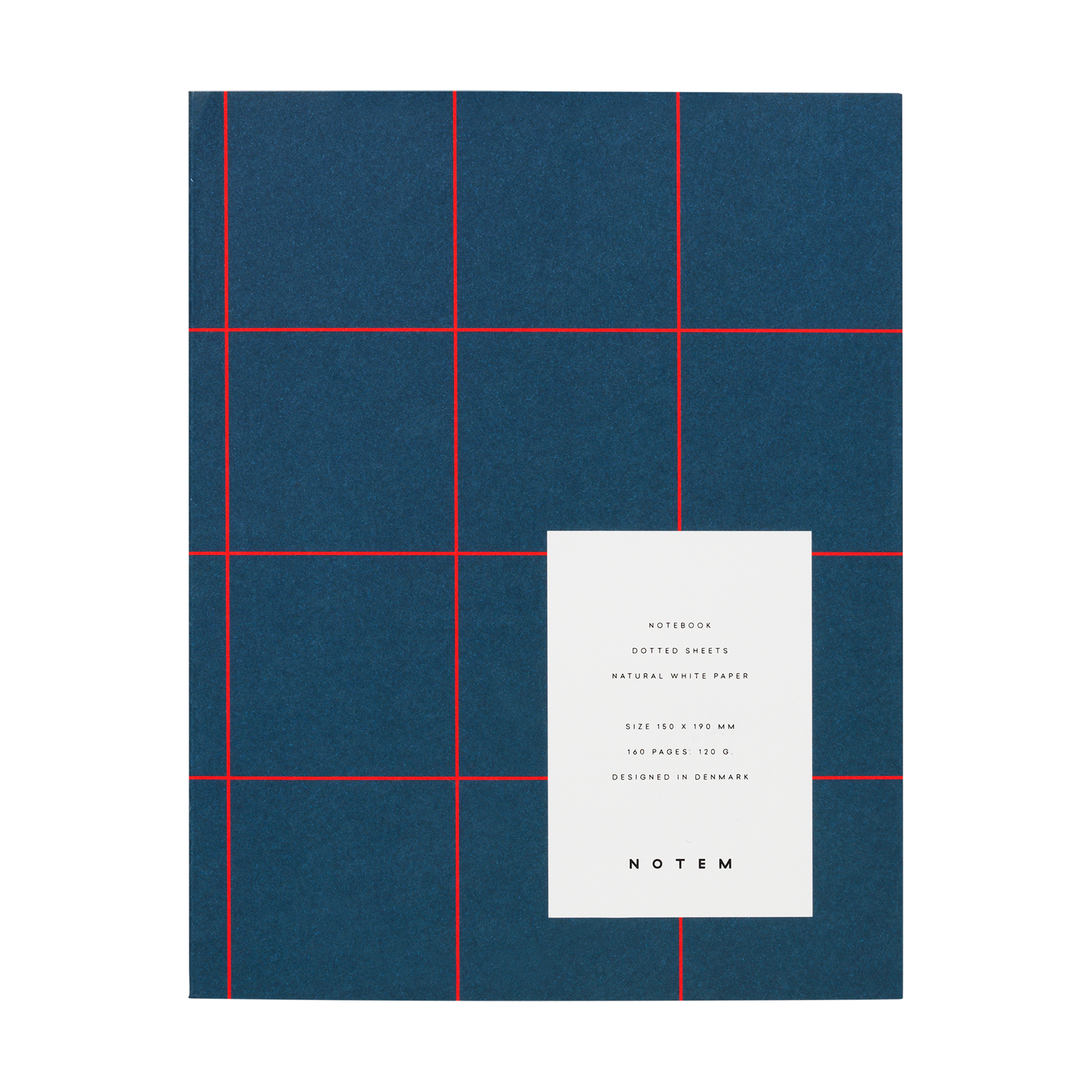 NOTEM Uma Notebook Medium - Dark Blue