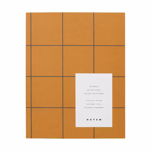 NOTEM Uma Notebook Medium - Ochre
