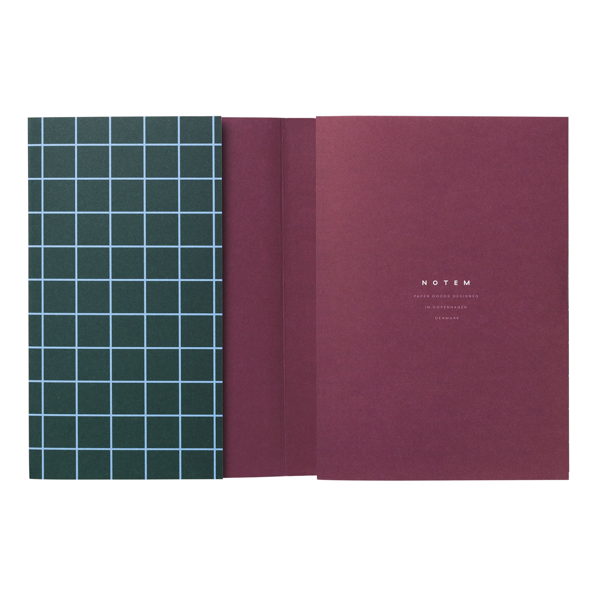 NOTEM Uma Notebook Small - Dark Green