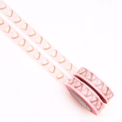 Washi tape Willwa - Vanilla Heart Checklist 10 mm