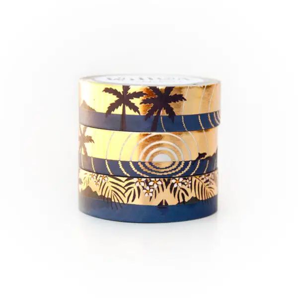 Washi Tape Willwa - Tropical Sunset 10 mm
