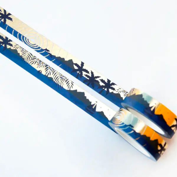 Washi Tape Willwa - Tropical Sunset 10 mm