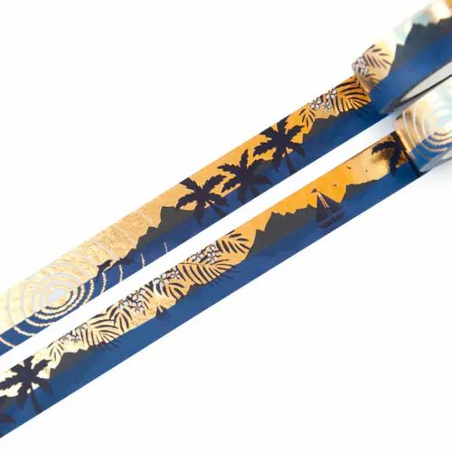 Washi Tape Willwa - Tropical Sunset 10 mm