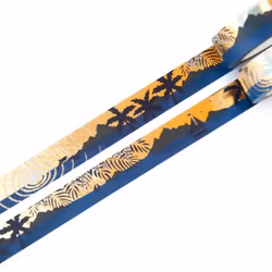 Washi Tape Willwa - Tropical Sunset 10 mm