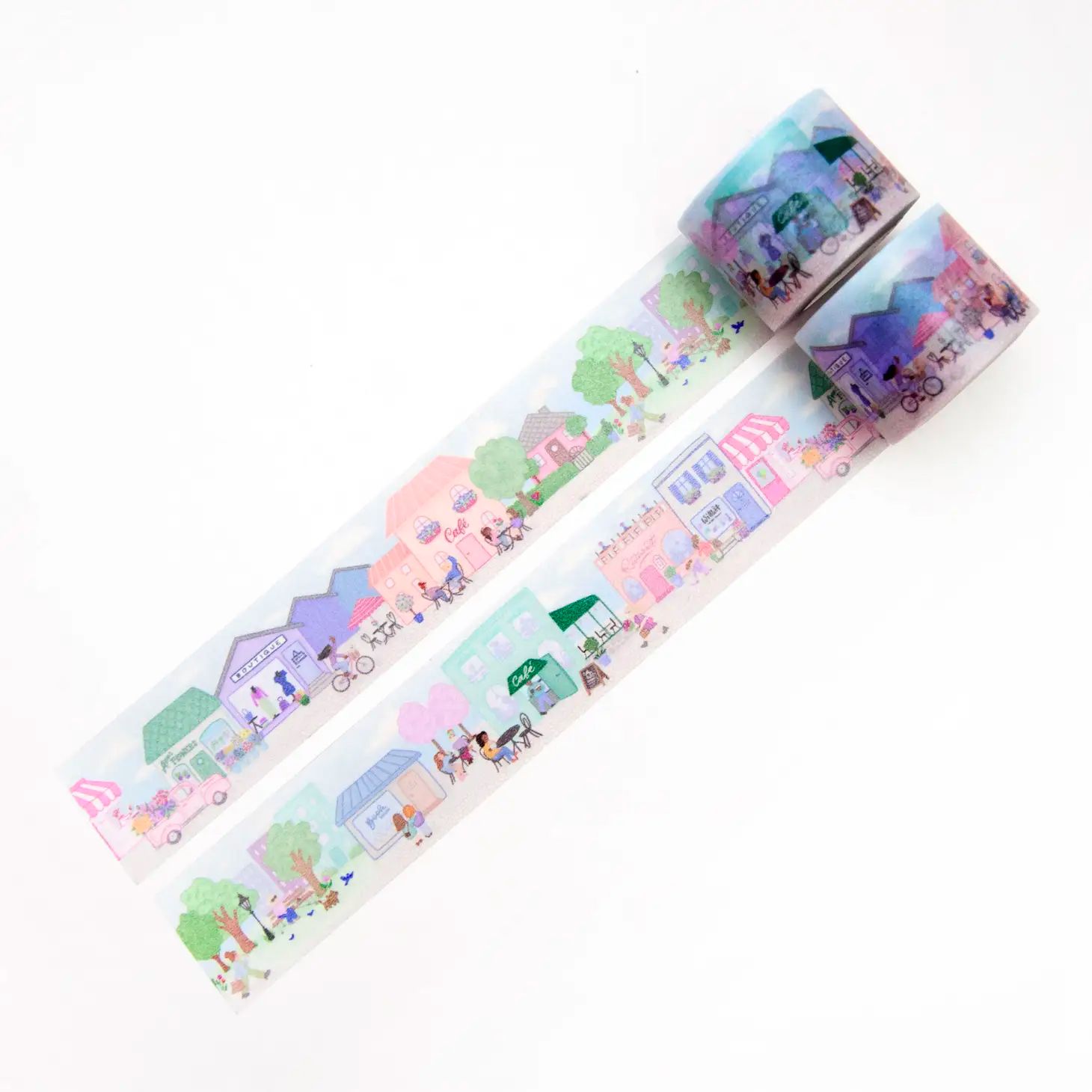 Washi Tape Willwa - City of Cafés 30 mm