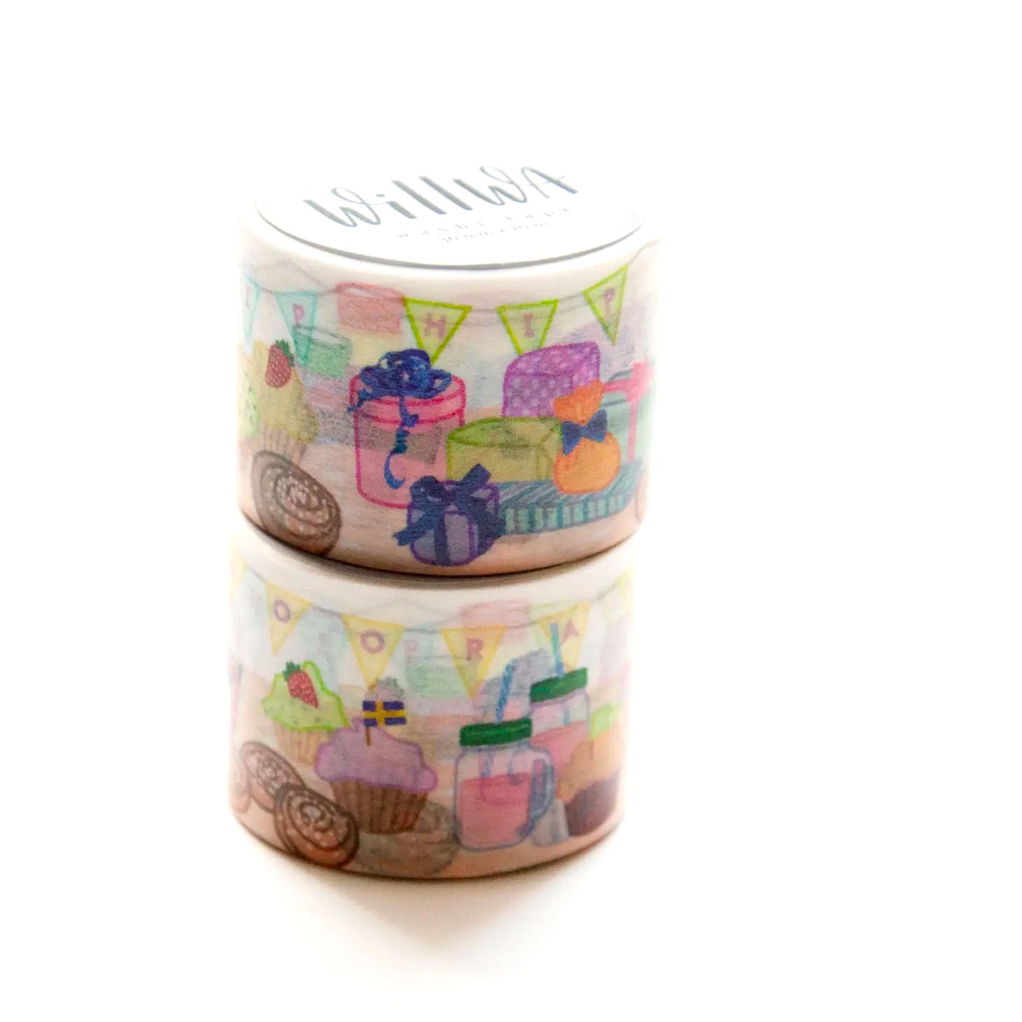 Washi Tape Willwa - Celebration 30mm