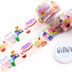 Washi Tape Willwa - Celebration 30mm