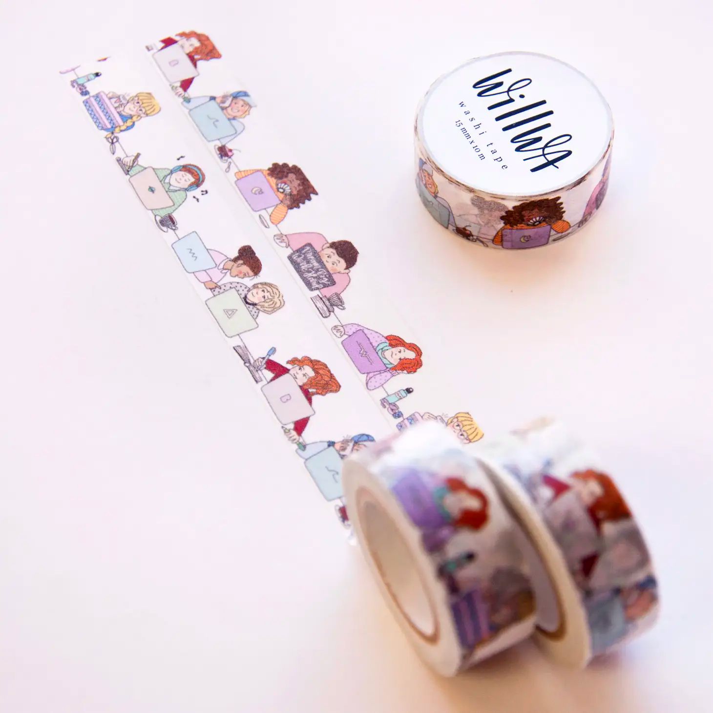 Washi tape Willwa - Computer date 15 mm