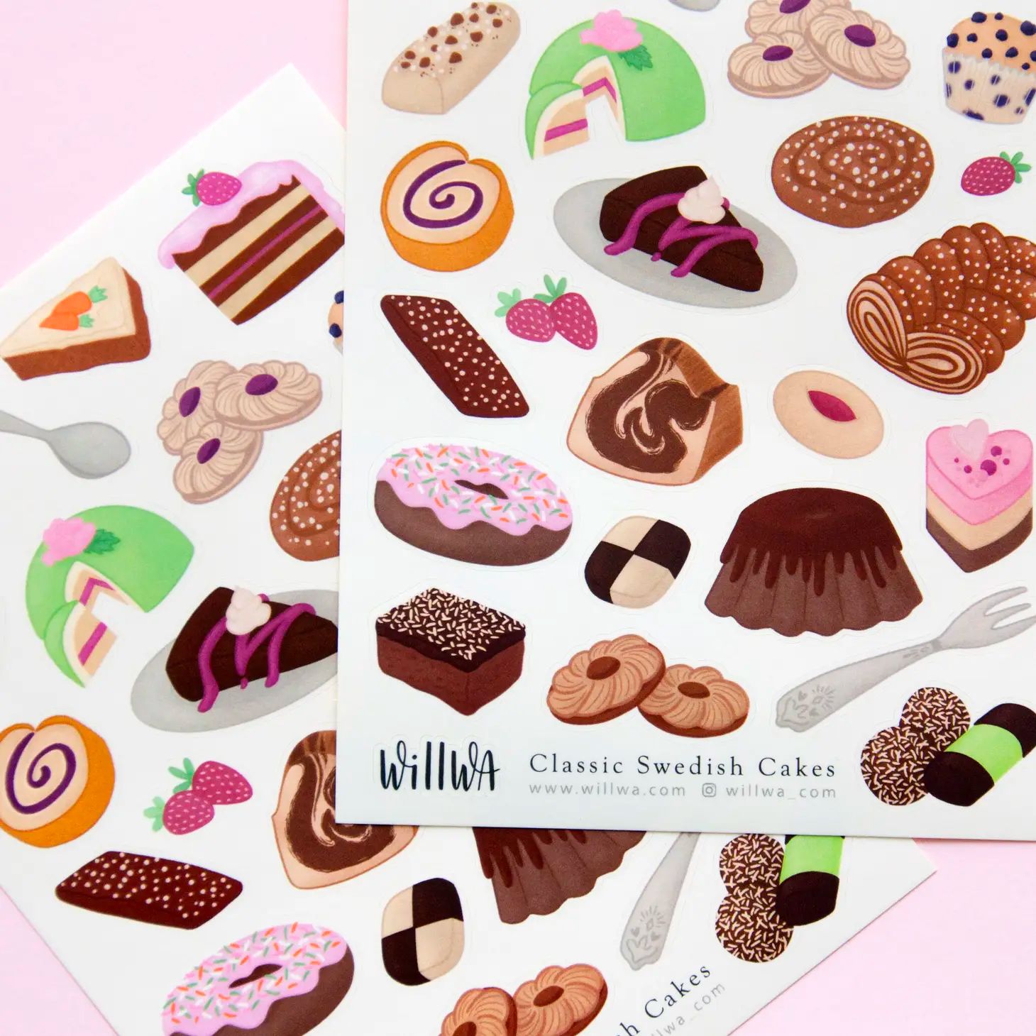 Stickers Willwa - Classic Swedish Cakes