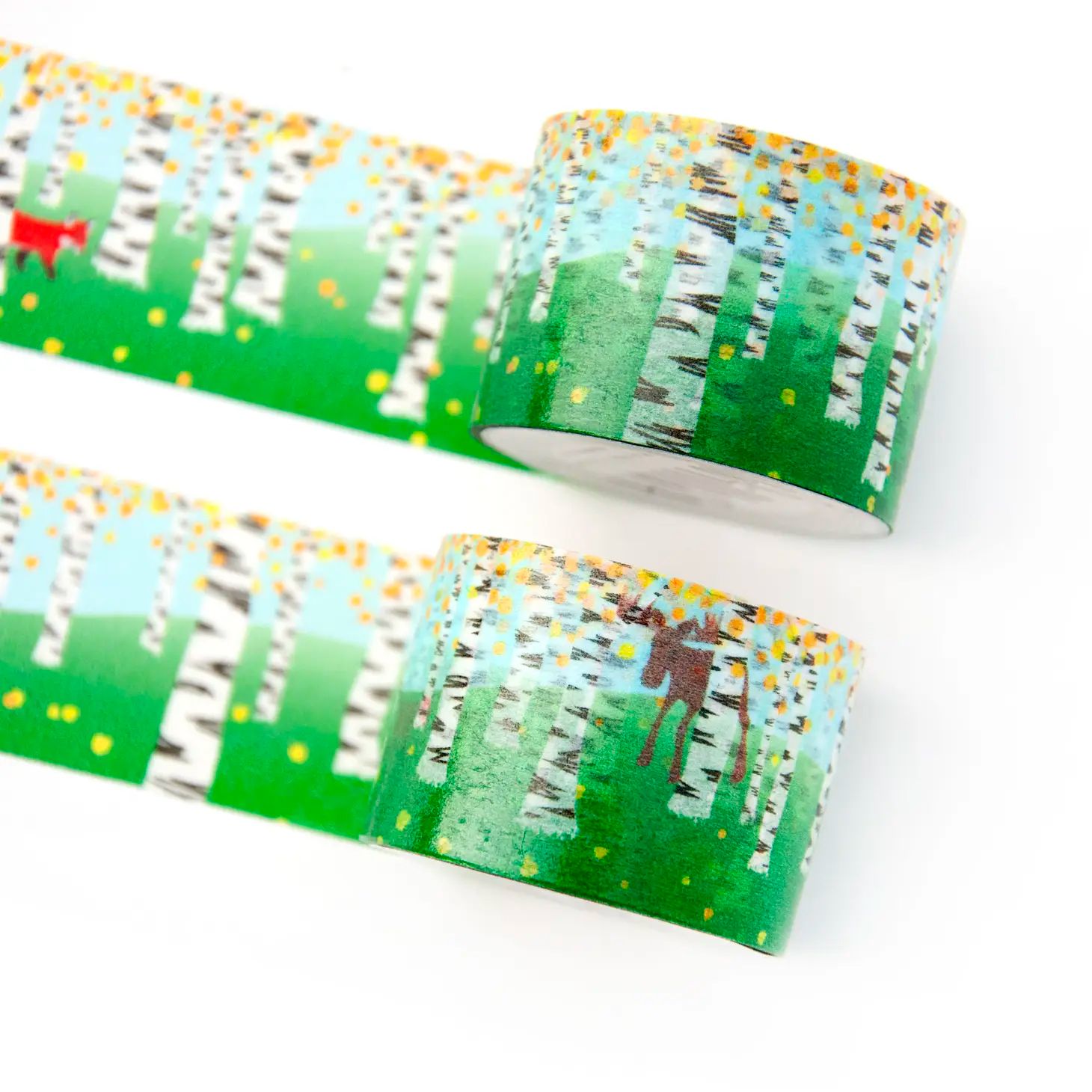 Washi tape Willwa Autumn birches 30 mm