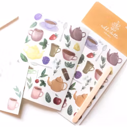 Rub-on-stickers Nikki Dotti - Tea party