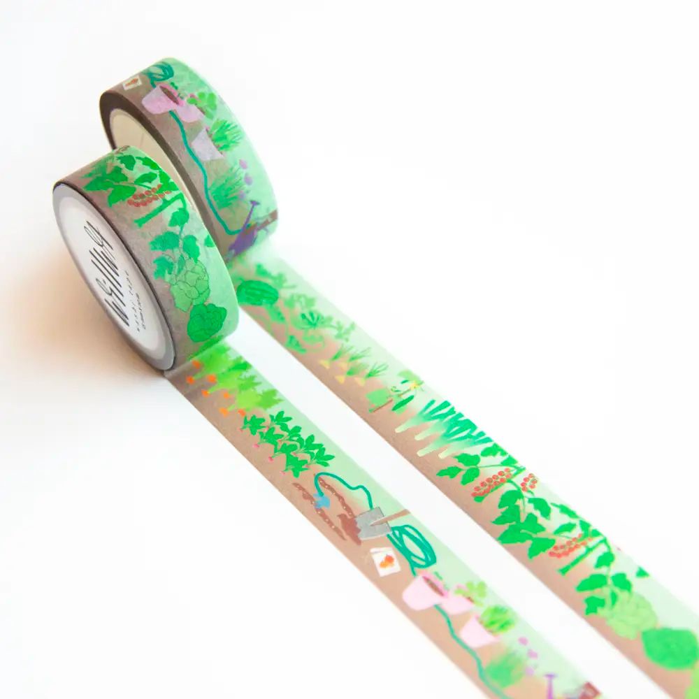 Washi tape Willwa - Growing Garden 15 mm