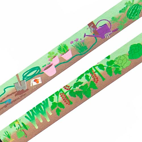 Washi tape Willwa - Growing Garden 15 mm