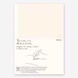 Midori MD Notebook - A5 Blank
