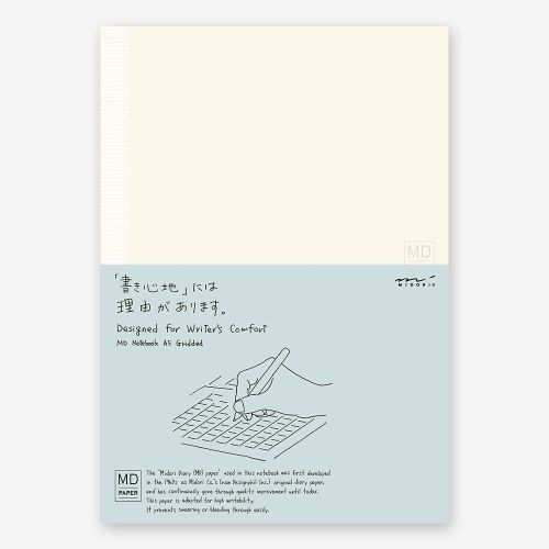 Midori MD Notebook - A5 Grid