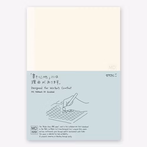 Midori MD Notebook - A5 Grid