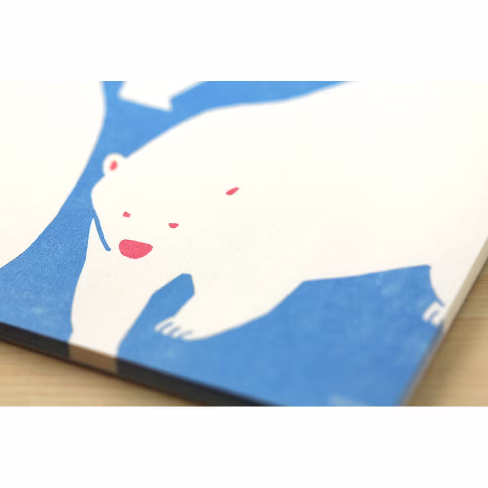 Midori Letter Paper Bear A5