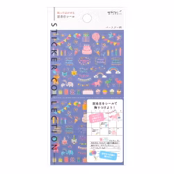 Midori Sticker Anniversary Birthday