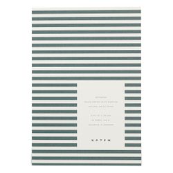 NOTEM Vita Notebook Small - Dark Green