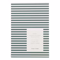 NOTEM Vita Notebook Small - Dark Green