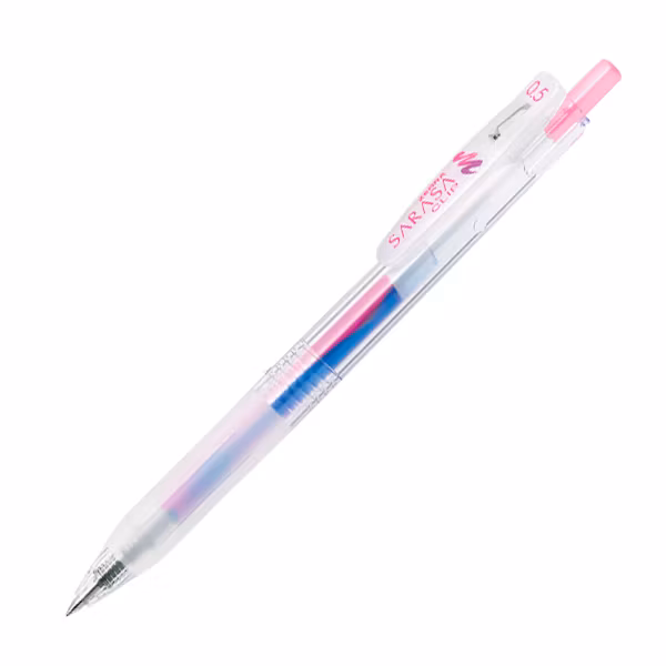 Zebra Sarasa gelpenna Marble Cotton Candy