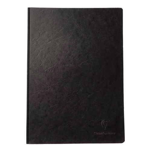 Clairefontaine Svart - A4 Linjerad