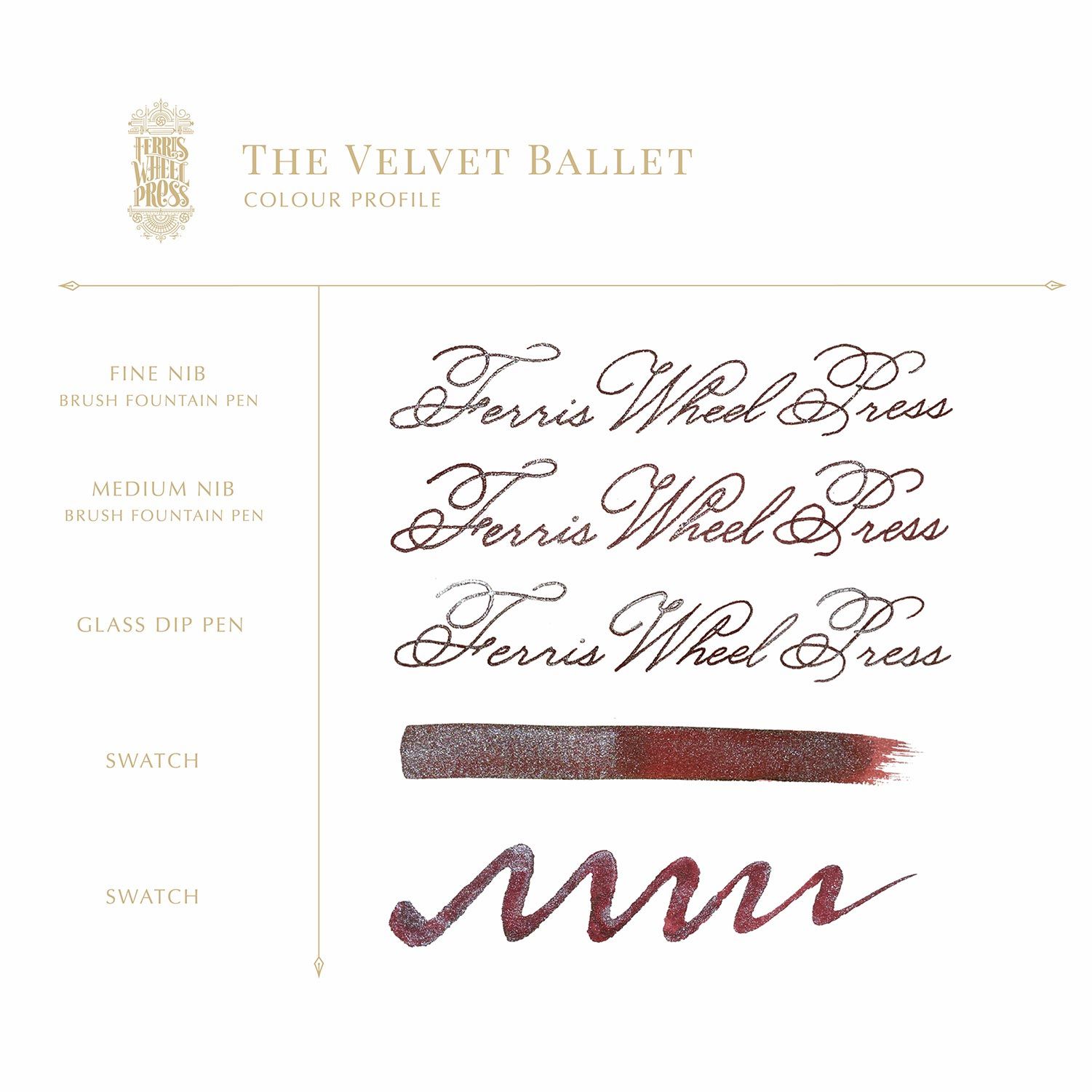 Ferris Wheel Press Velvet Ballet 38 ml Ink