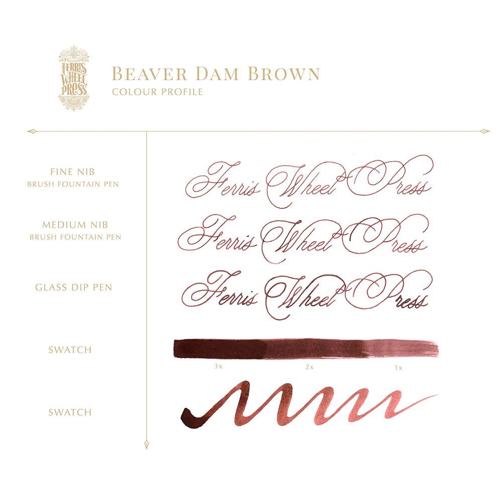 Ferris Wheel Press - Beaver Dam Brown 38 ml