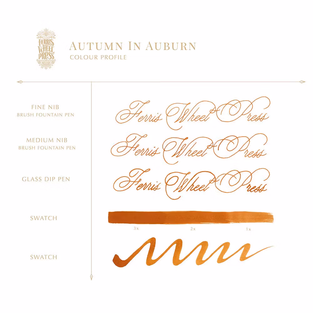 Ferris Wheel Press Autumn in Auburn 38 ml Ink