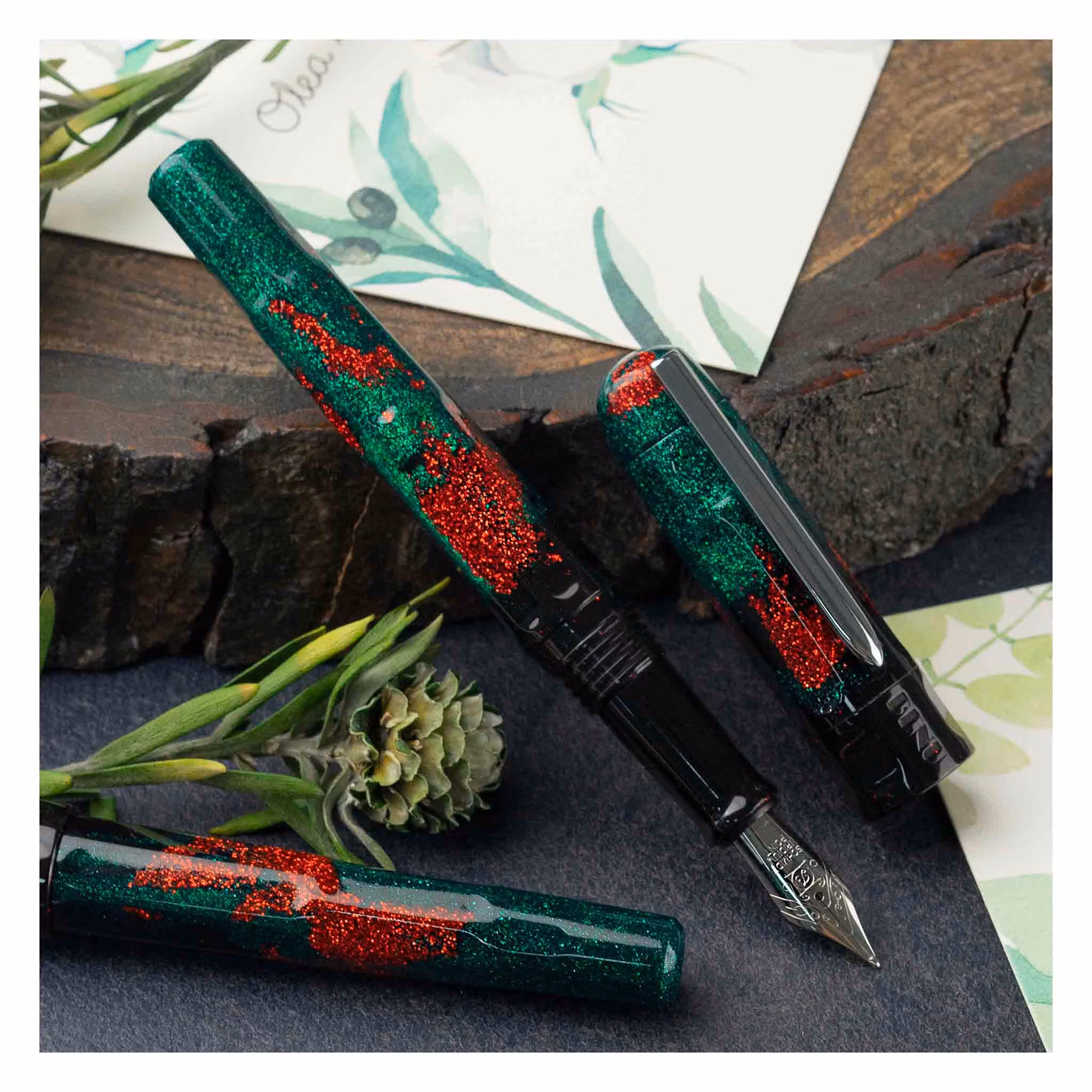 Benu Talisman Dragon's Blood Fountain Pen