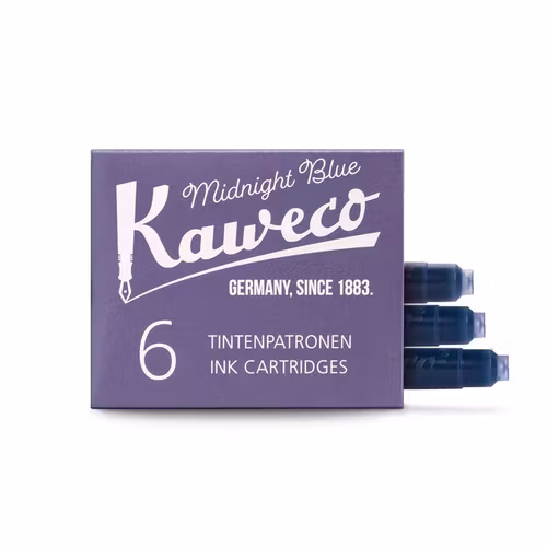 Kaweco Ink Cartridges 6 pcs - Midnight Blue