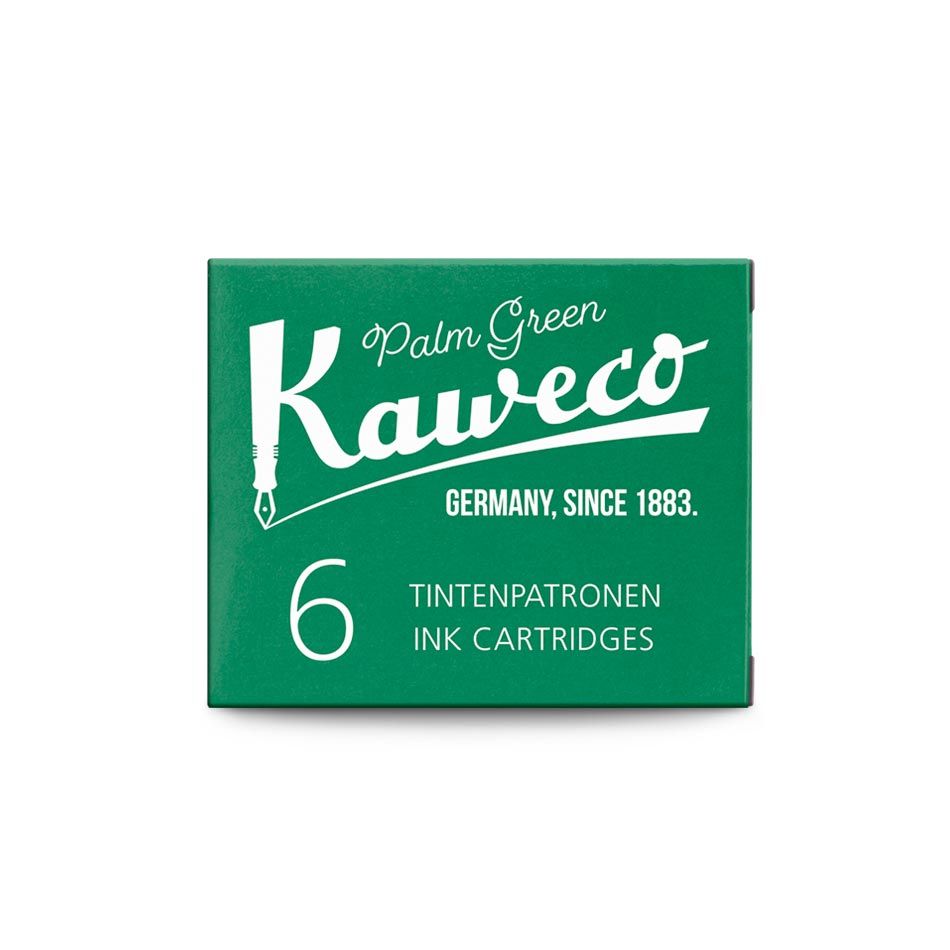 Kaweco Ink Cartridges 6 pcs - Palm Green