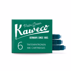 Kaweco Ink Cartridges 6 st Bläckpatroner - Palm Green