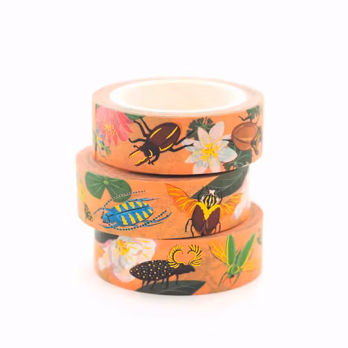 Washi Tape Shoal - Skalbagge