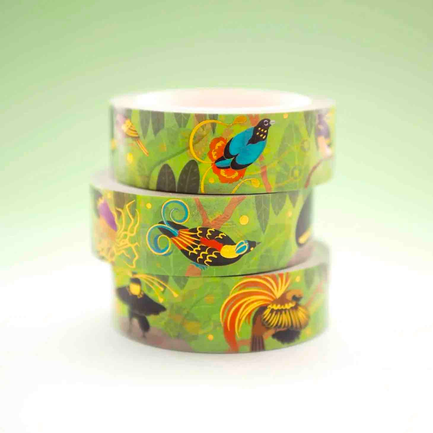 Washi Tape Shoal - Birds of Paradise