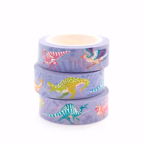 Washi Tape Shoal - Dinosaurie