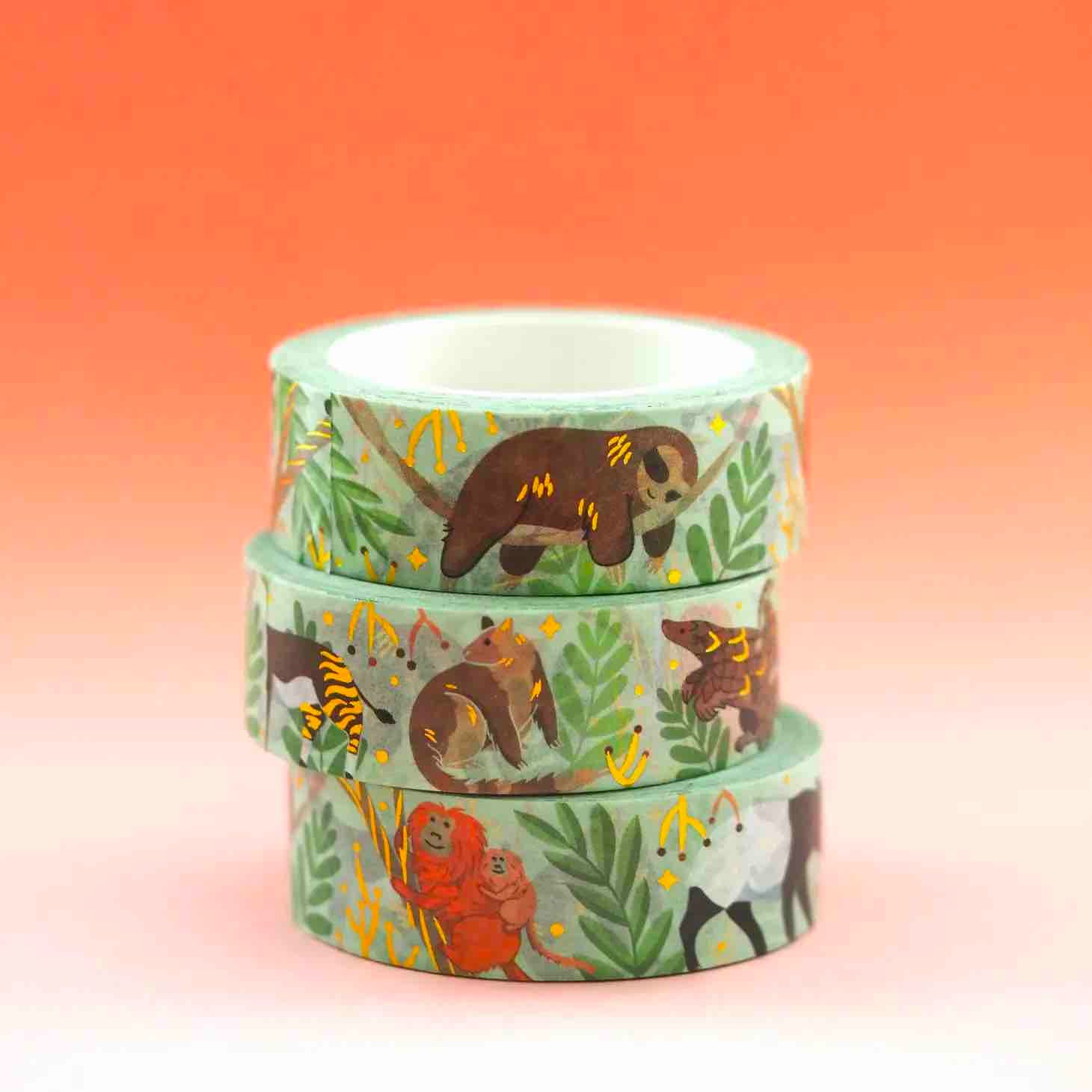 Washi Tape Shoal - Rainforest